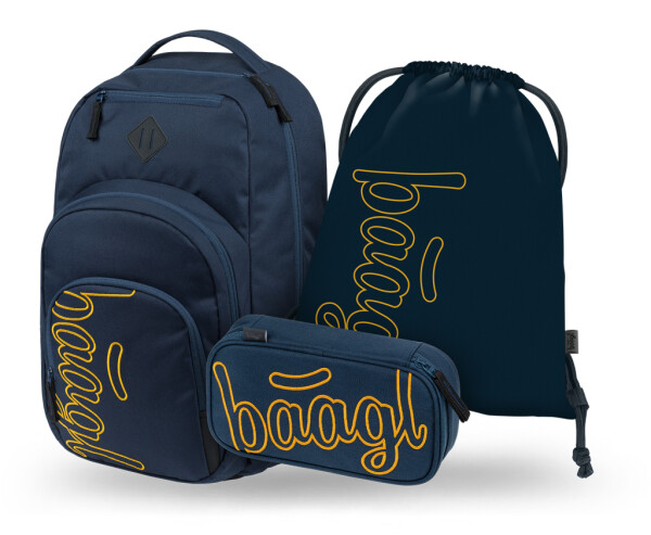 3 SET Coolmate Lux: batoh, penál, sáček