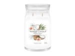 YANKEE CANDLE Coconut Beach svíčka 567g / 2 knoty (Signature velký)