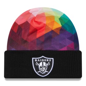 New Era Pánská zimní čepice Las Vegas Raiders NFL 2023 On-Field Crucial Catch