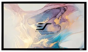 ELITE SCREENS plátno v pevném rámu 150" (373.6cm) / 16:9 / 187×332cm / zisk 1.1 / rám černý 6cm (ER150WH1)