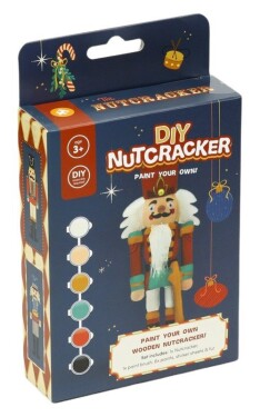 Dekorace - DIY vánoční ozdoba Louskáček