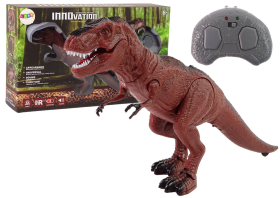 Mamido Dinosaurus Tyranosaurus Rex na dálkové ovládání R/C hnědý