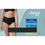 Dámské kalhotky GO Daily Cotton Highwaist - Sloggi hedvábně bílá (00GZ) 000L