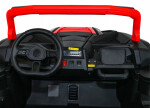 Mamido Dětské elektrické autíčko Buggy UTV Strong 24V nafukovací kola červené