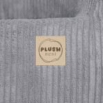 PLUSH NEST PLUSH NEST Dětské sedátko z prémiového šedého manšestru