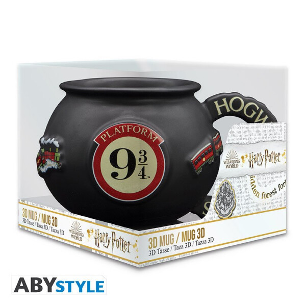 Harry Potter 3D Hrnek - Nástupiště 9 3 500 ml