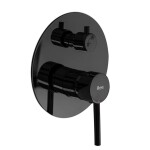 REA - Podomítková sprchová sada Lungo Black Metallic + BOX REA-P4420