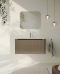 Koupelnová skříňka s umyvadlem Naturel Austen 119x47,5x45 cm light pine mat AUSTEN120LP AUSTEN120LP