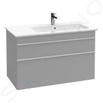 VILLEROY & BOCH - Venticello Umyvadlo nábytkové 1000x500 mm, s přepadem, otvor pro baterii, alpská bílá 4134R101