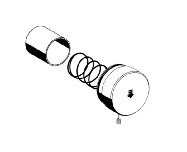 SCHELL - Příslušenství Náhradní ovládací tlačítko pro podomítkovou baterii Linus, chrom 295170699