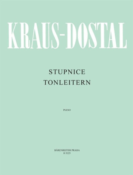 Stupnice / Tonleitern - Arnošt Kraus