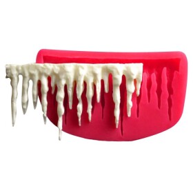 Cesil Silikonová forma Rampouchy 9 x 4,8 cm