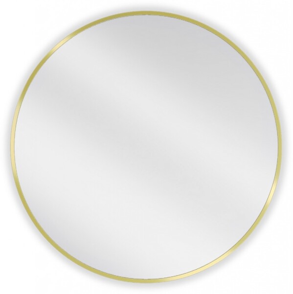 MEXEN - Loft zrcadlo 75, zlatý rám 9850-075-075-000-50