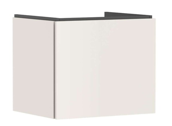 HANSGROHE - Xilesa E Umyvadlová skříňka, 50x58x47 cm, 1 zásuvka, matná béžová 54253780