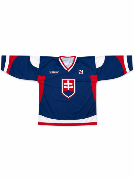 Slovenský hokejový fan dres Slovakia - modrý Velikost: XL