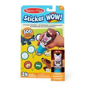 SPIN MASTER Samolepky Melissa Doug WOW! Pes