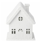 Räder Porcelánový svícen domeček Vines, bílá barva, porcelán