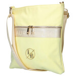 Luxusní dámská crossbody Ellen Laura, žlutá