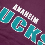 Starter Pánská bunda Anaheim Ducks NHL Vintage Frontier Winterjacke Purple Velikost: L