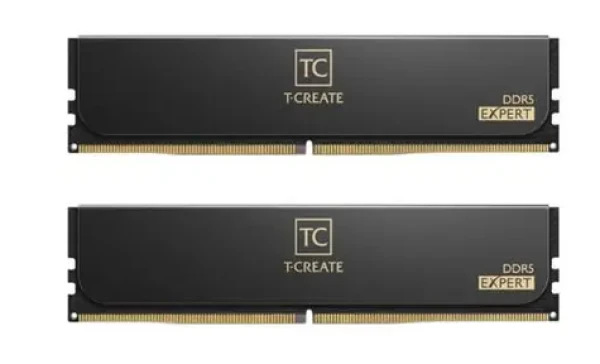 TeamGroup T-Create Expert 32GB (2x16GB) 6000MHz černá / DDR5 / CL30 / DIMM / 1.35V (CTCED532G6000HC30DC01)