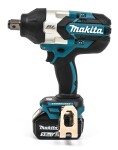 Makita DTW1001RTJ / Aku Rázový utahovák 3|4 / 18V / 2x5.0Ah / Li-ion / 1800 ot-min / 2200 úderů-min / 1050 Nm (DTW1001RTJ)