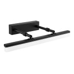 Koupelnové nástěnné LED svítidlo APP1878-1W 40cm BLACK OSW-66033
