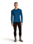 ICEBREAKER Mens 200 Oasis LS Crewe, Atlantis velikost: L
