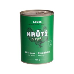 Louie konzerva Krůtí s rýží Hmotnost: 400g