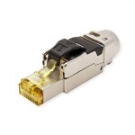 Intellinet 502344 Intellilnet 100ks Cat6 modulární zástrčky RJ45 UTP, 2-bodový žíla kontakty pro dráty 100 adaptér pro Beche 502344 krimpovací kontakt Počet