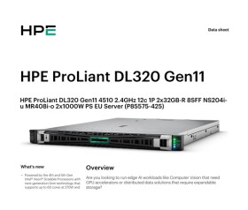 HPE PL DL320g11 4510 (2.4/12C) 2x32G (p64706) NS204(2x480) MR408i-o 8SFF 2x1000W 2p1G Smart Choice EDF_1580581874
