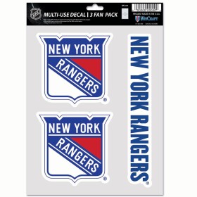 Samolepka New York Rangers NHL Multi-Use Set (3 ks)% 1 ks