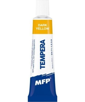 Temperové barvy 12ml žlutá tmavá