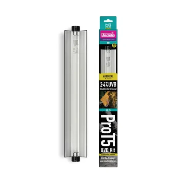 Arcadia PRO T5 UVB KIT 2.4% UVB Arboreal 8W 300 mm/16 mm / Kompletní osvětlovací těleso obsahuje zářivku T5 (FP-RARTP8SAX)