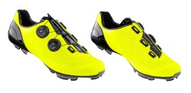 Tretry FORCE MTB WARRIOR CARBON, fluo