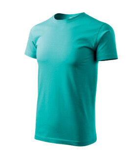 Basic tričko pánské emerald M