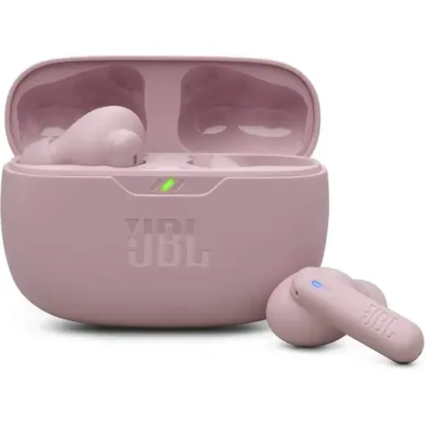 JBL Wave Beam 2 růžová / Bezdrátová sluchátka / mikrofon / BT 5.3 / IP54 (JBL WBEAM2PIK)