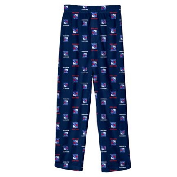 Outerstuff Dětské pyžamové kalhoty New York Rangers NHL Team Colored Printed Pant Velikost: Dětské M (9 - 11 let)