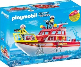 Playmobil® City Action 70147 Hasičský záchranný člun
