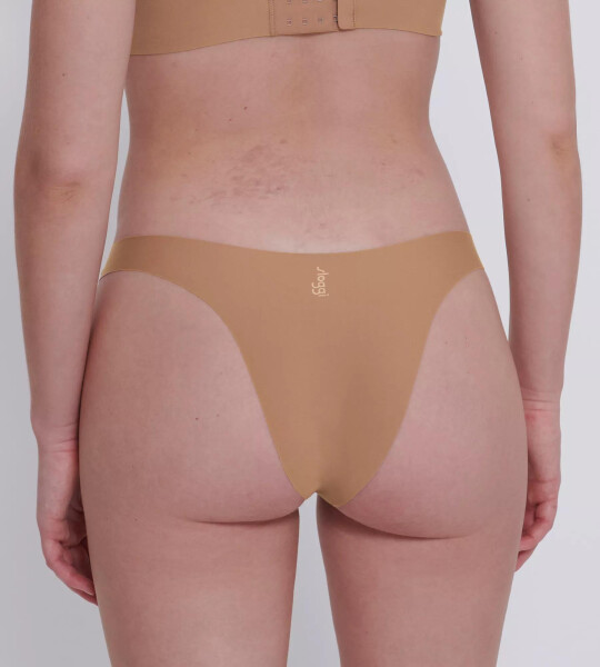 Dámská tanga ZERO Feel 2.0 Tiny tanga - BROWN - hnědé 00CM - SLOGGI BROWN XS
