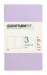 Zápisník Jottbook pur A6, 64l, čistý, Lilac, 3ks