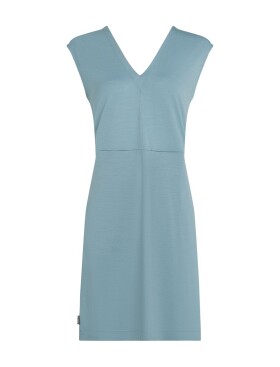 Dámské merino šaty ICEBREAKER Wmns 200 Granary Sleeveless V Neck Dress, Flint Blue velikost: L