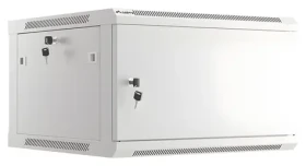 Lanberg WF01-6606-00S šedá / Nástěnný rozvaděč / 19" / 6U / 600×600 mm / kovové dveře / flat pack (WF01-6606-00S)