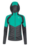 Dámská bunda/mikina ETAPE SIERRA PRO 2.0, mint/antracit (materiál NanoLoft s tepelnou izolací, velikost XL )