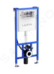 Laufen - LIS Předstěnová instalace CW2 pro závěsné WC, 112 cm, se splachovací nádržkou pod omítku H8946610000001