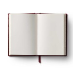 Rifle Paper Co. Vyšívaný linkovaný deník Gracie Mini, červená barva, papír