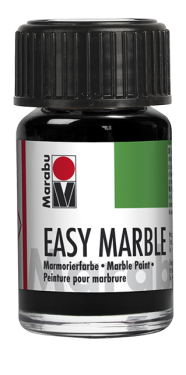 Marabu Mramorovací barva Easy Marble 15 ml 73 černá