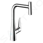 HANSGROHE - Talis Select M51 Dřezová baterie M5115-H300 s výsuvnou sprškou, sBOX, chrom 73853000