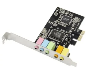 MicroConnect PCIe 5.1 zvuková rozšiřující karta (MC-CMI6CH-PCIE)