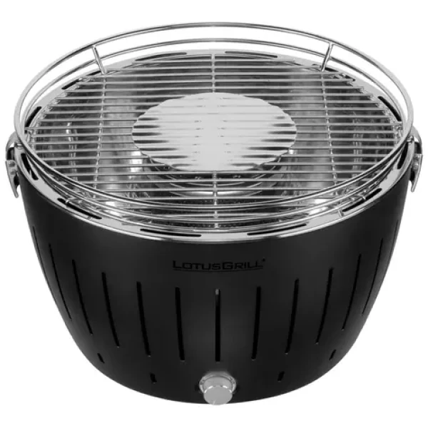 LotusGrill G34 U černá / Gril na dřevěné uhlí / Průměr roštu 32 cm (LG G34 U Anthraz)
