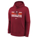 Nike Dětská mikina Tampa Bay Buccaneers NFL Team Stripes Club Hoodie (YOUTH)